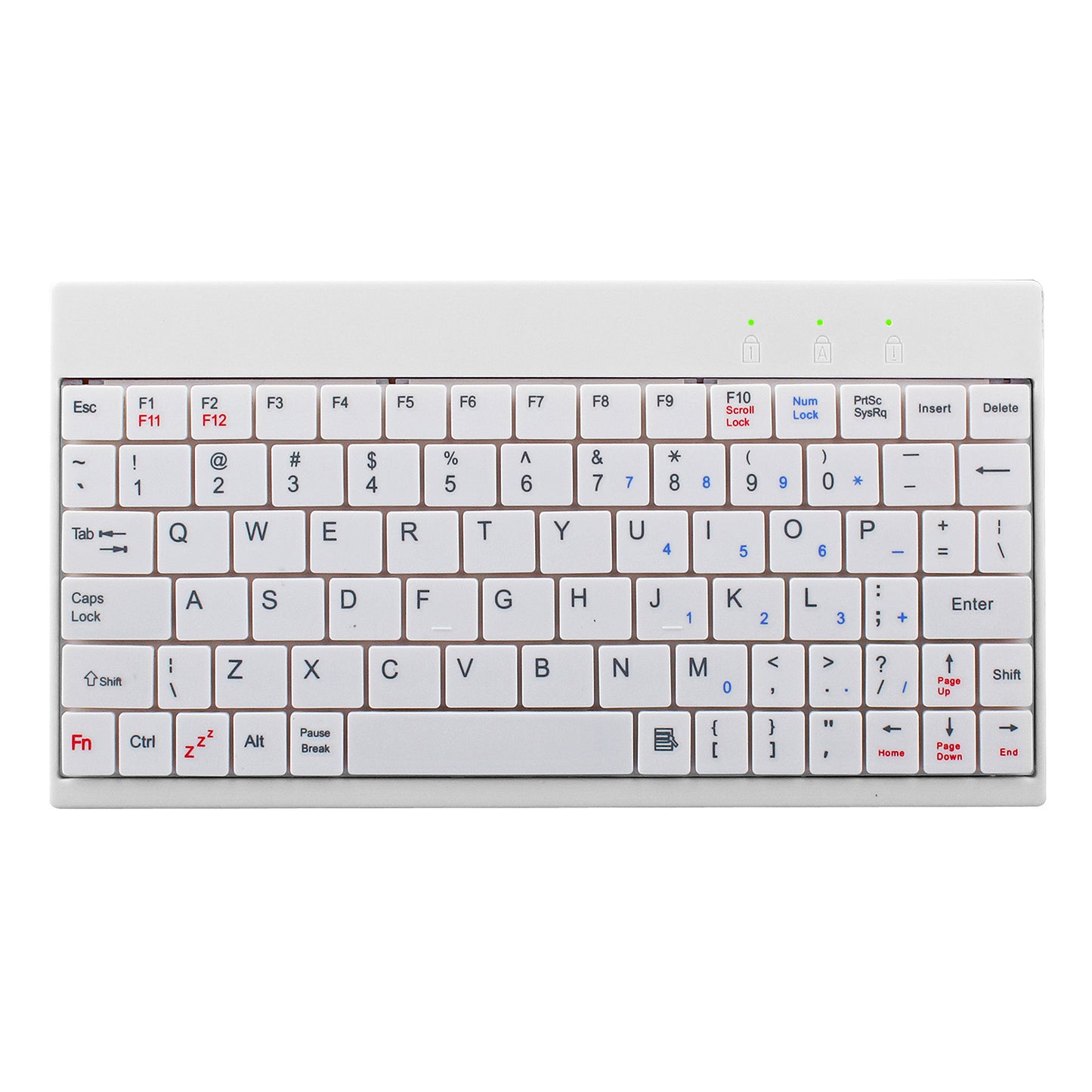 80 Keys Wired Keyboard Mini USB Connector Keyboard Portable Durable Keyboard With Carry Bag Tablet Stand For Android Window Tablet